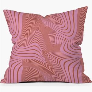 Deny Designs Pink Future by Gabriela Fuente Outdoor Throw Pillow
